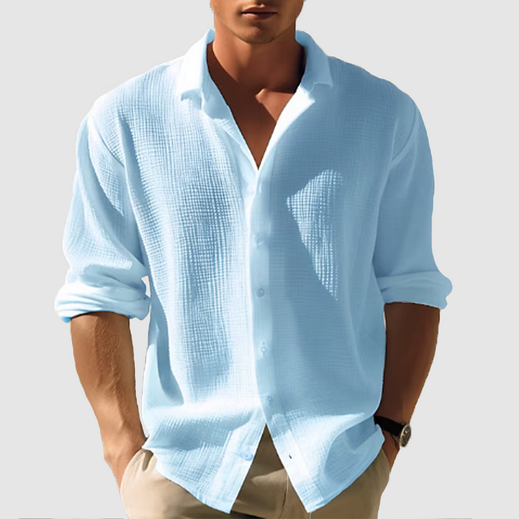 JACKSON | Casual Button-Down Men's Top-2