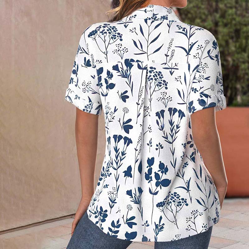 MATILDA | Casual Flowerprint Blouse-2