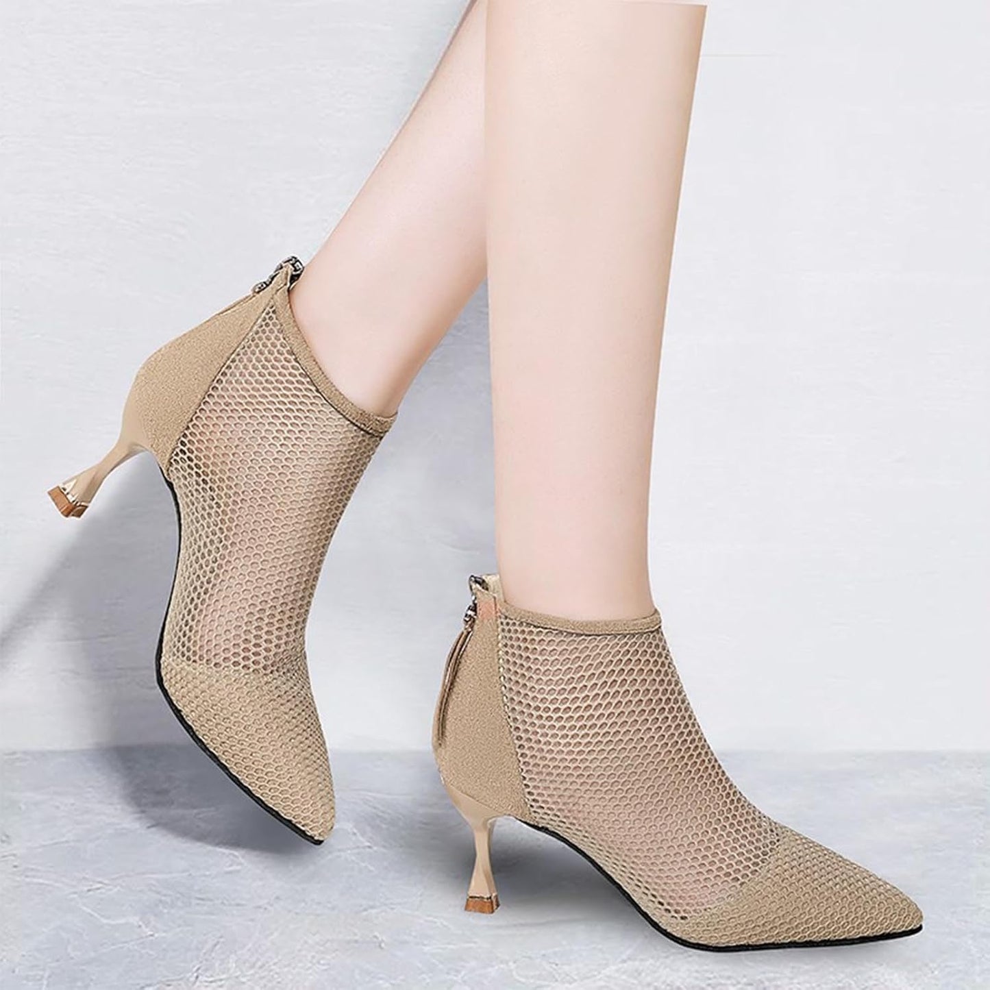 THRECIA | Thick-Heeled Boots-2