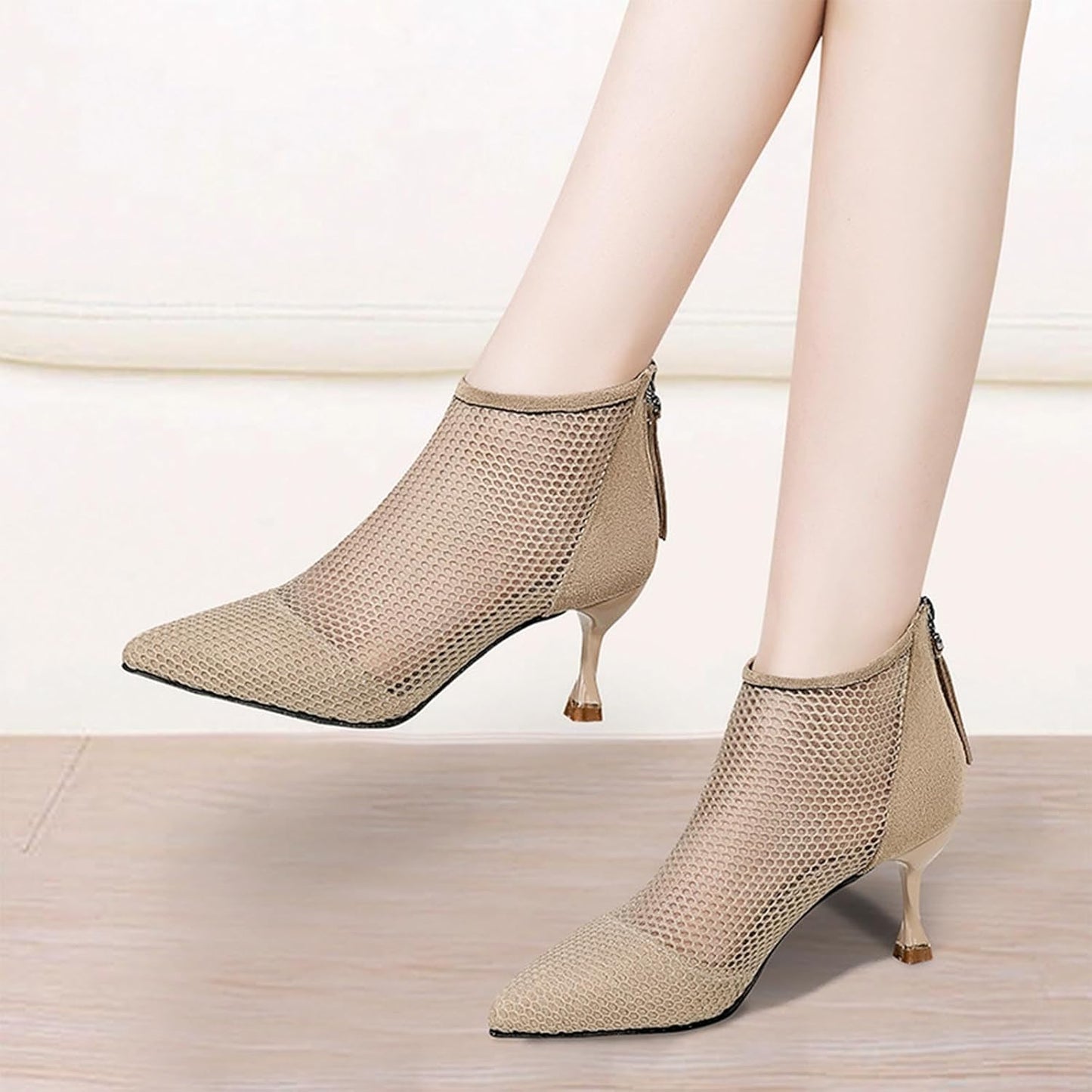 THRECIA | Thick-Heeled Boots-1