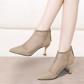 THRECIA | Thick-Heeled Boots-1