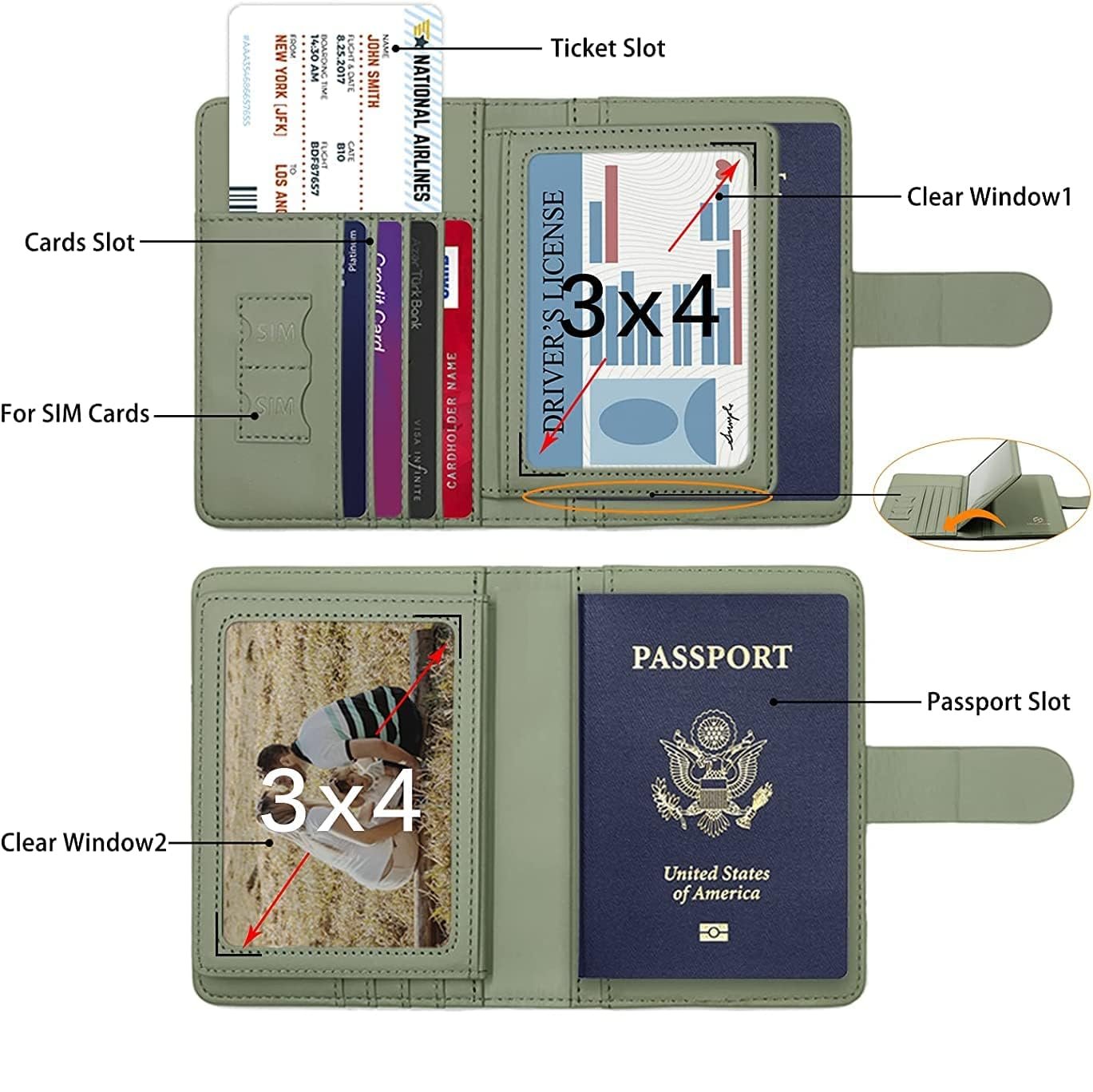 Maddie | RFID-Safe Passport Holder 3