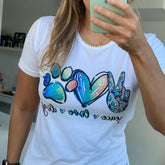 EDEN | Peace, Love & Dogs T-Shirt-1