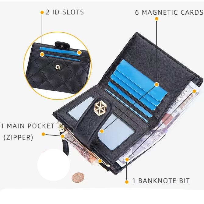 Jessie | Leather Travel Wallet with RFID Protection 5