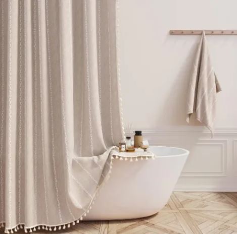 Boho Farmhouse Shower Curtain