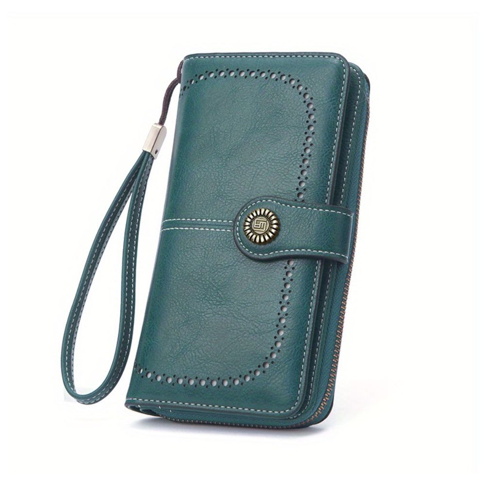 Skyla | Retro RFID Travel Wallet | Large Capacity 1