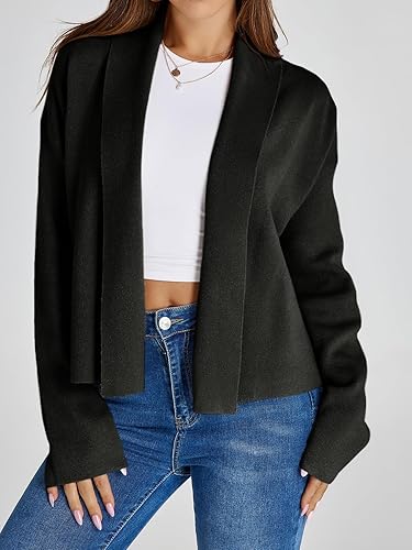 FAYE | Autumn Cardigan with Shawl Collar-2