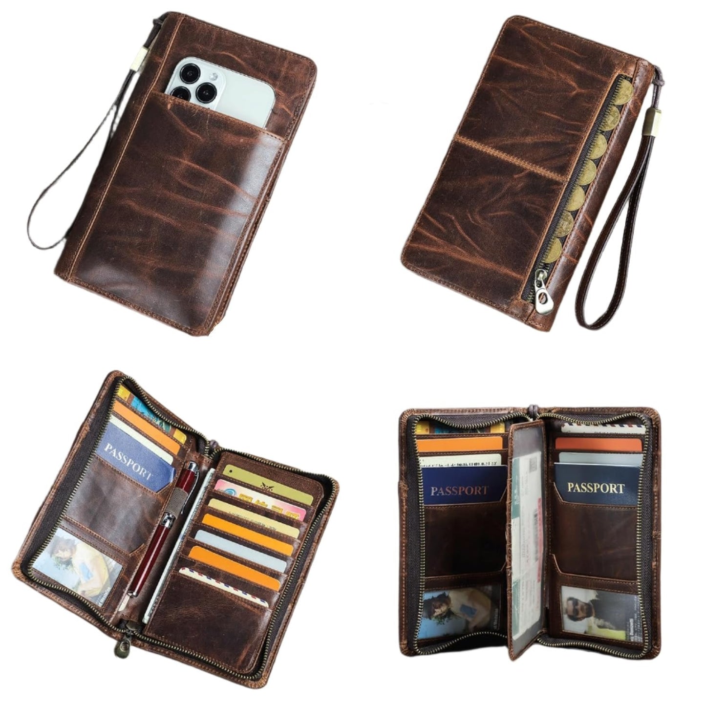 Ocean | Full Leather Passport Holder 3