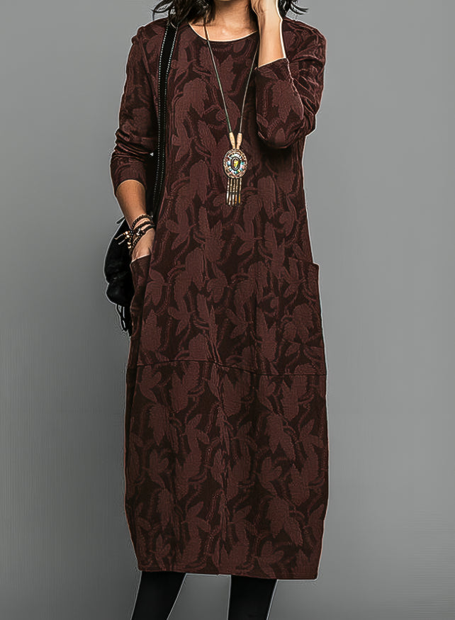 LEAH | Chic Dress with Stylish Pockets-2