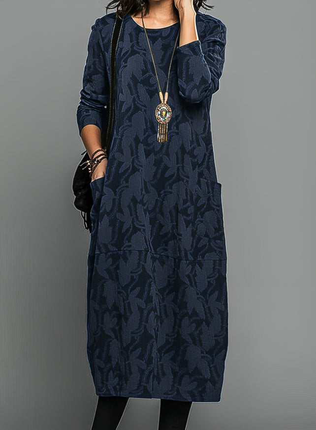 LEAH | Chic Dress with Stylish Pockets-3