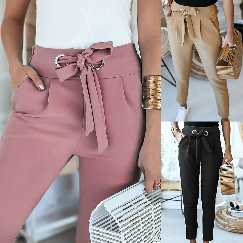 Angela | Comfy Casual High-Waist Pants-4