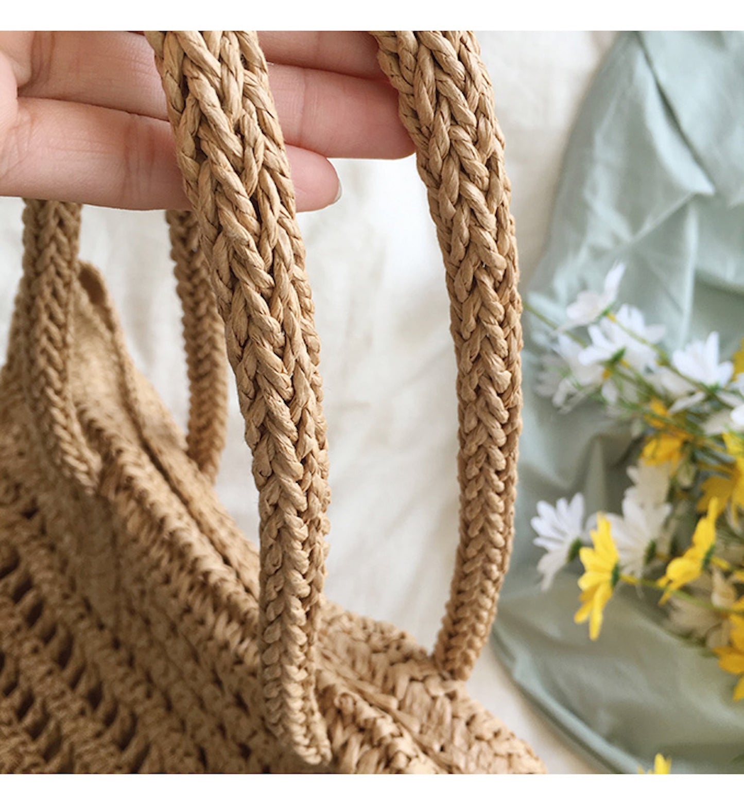 STELLA | Stylish Woven Beach Bag 5