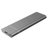 8 TB portable external hard drive with high transmission speed and durable aluminum housing 0