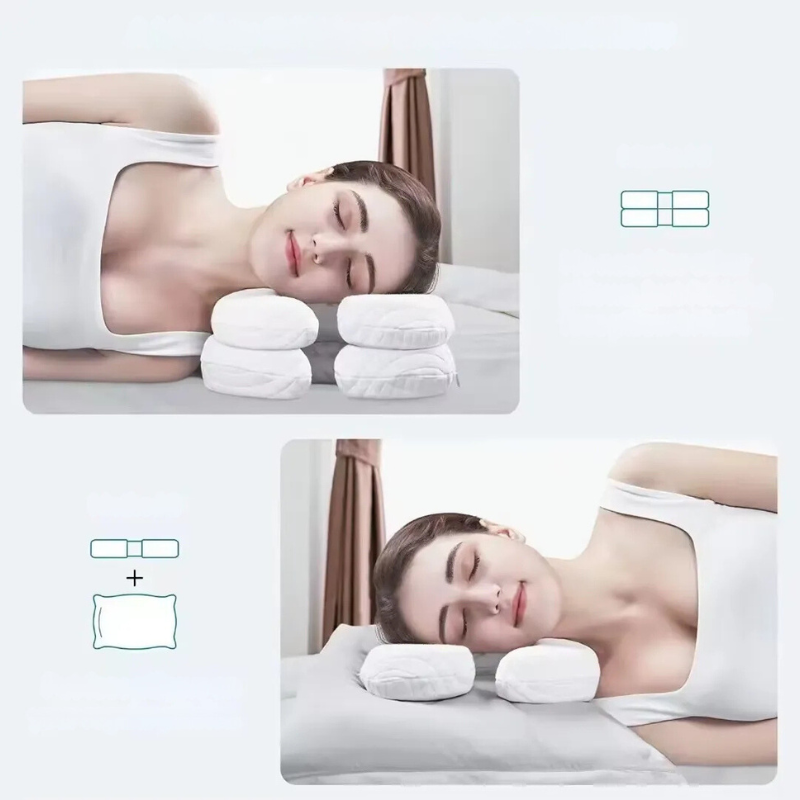 FaceAlign - Comfort Pillow for Side Sleepers and Facial Care-6