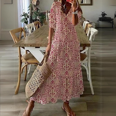 ANA | Floral Maxi Dress – Effortless Elegance in Every Bloom-3