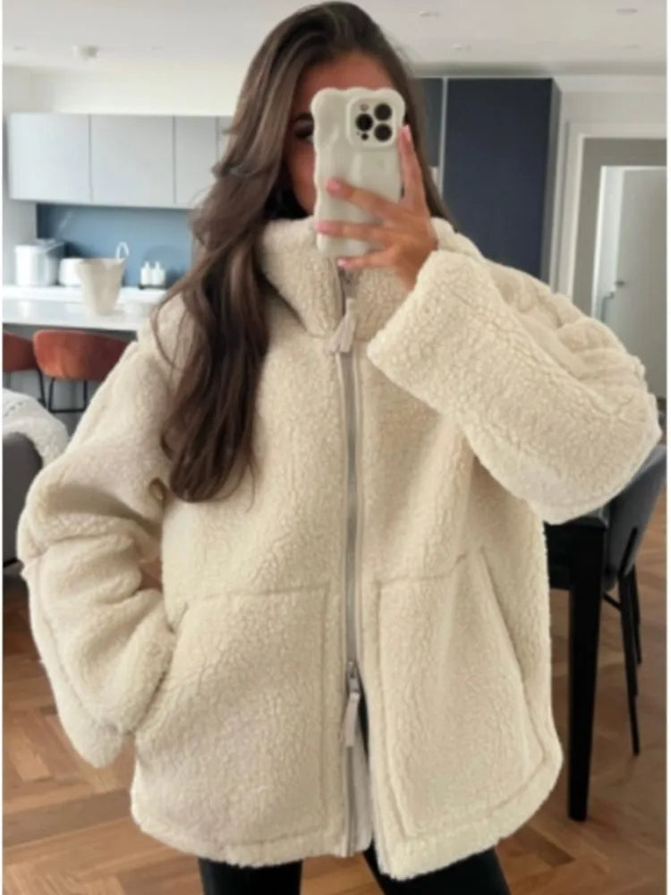 ANGELINA | Teddy Fleece Jacket 2