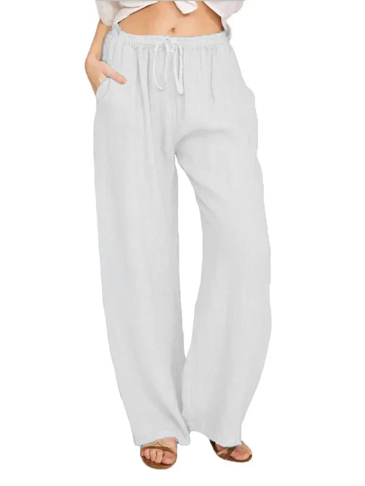 HEIDI | Casual Loose-Fit Drawstring Waist Pants-6