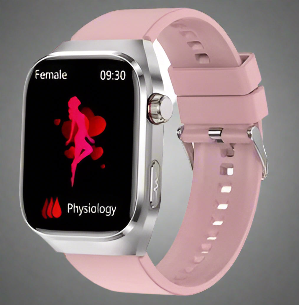 Advanced Health Smartwatch with EKG, blood sugar monitoring, 2.04-inch amoled display-water-density fitness tracker 10