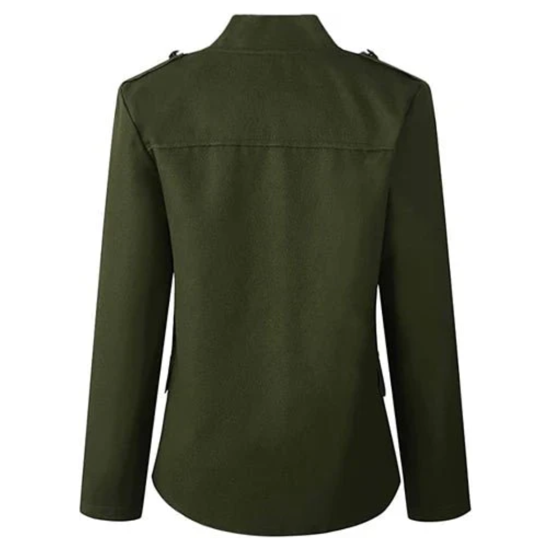 Amavinim | Damen Knöpfbare Jacke | Kurz 4