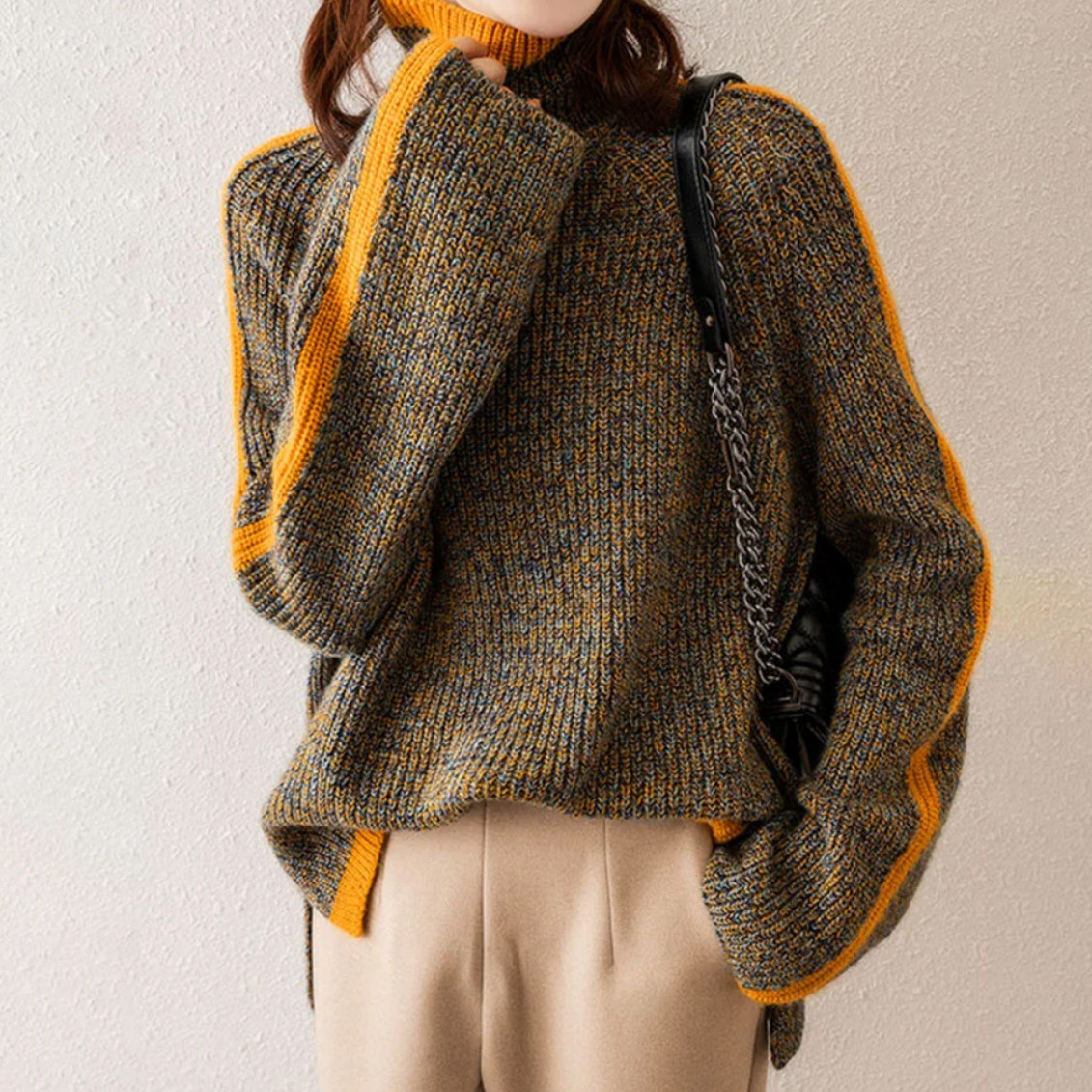 Amoura | Women's Knitted Winter Sweater | Oversized 1