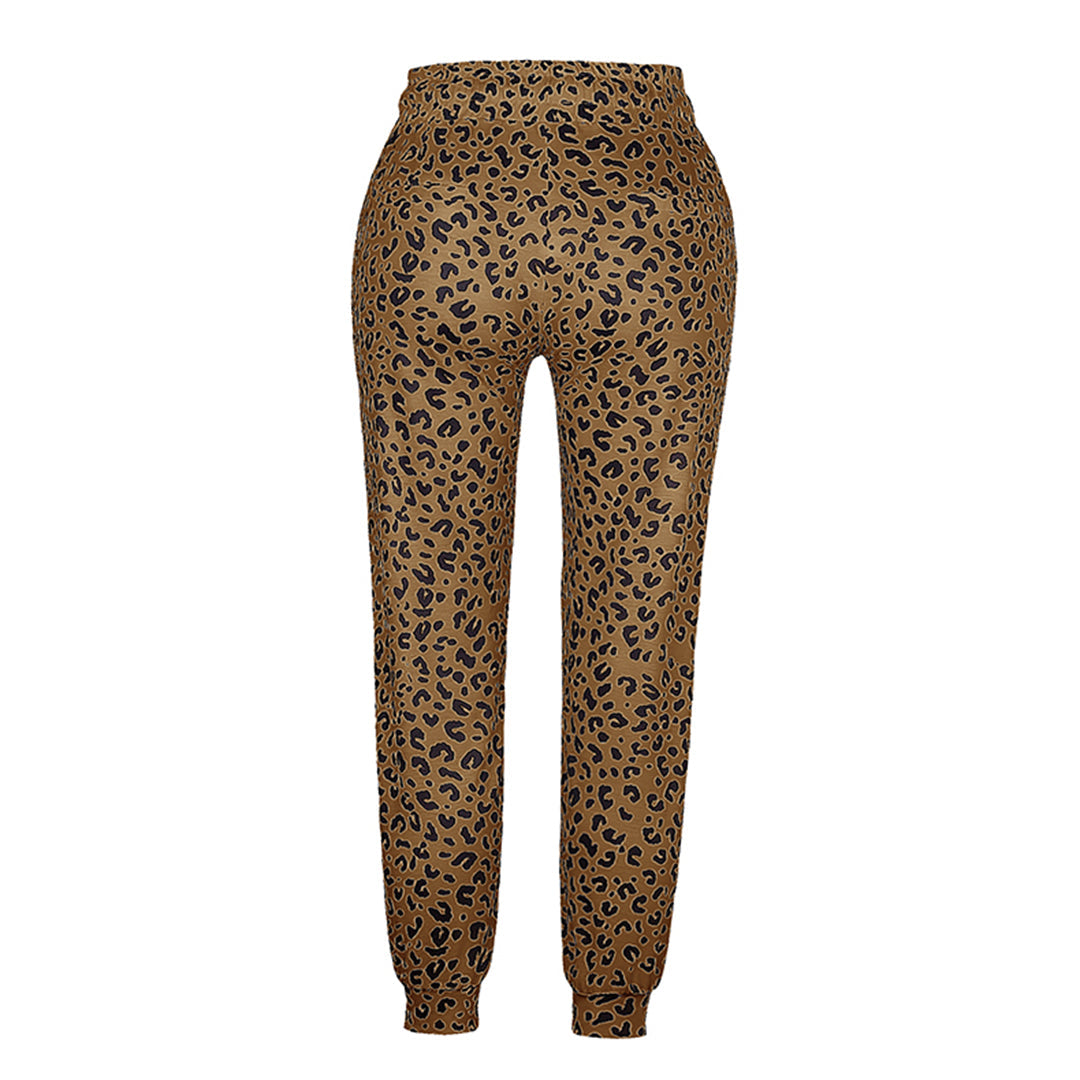 Talia | Comfy Leopard Print Trouser-2