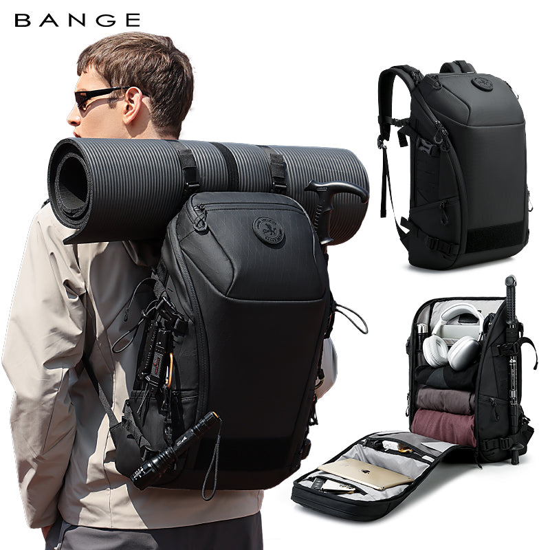 BANGE 2025 Waterproof Outdoor Backpack for Hiking, Camping, Travel 0