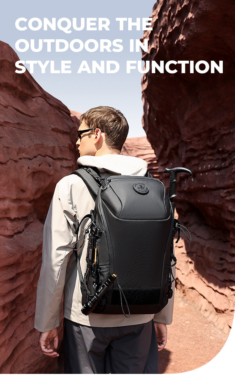 BANGE 2025 Waterproof Outdoor Backpack for Hiking, Camping, Travel 1