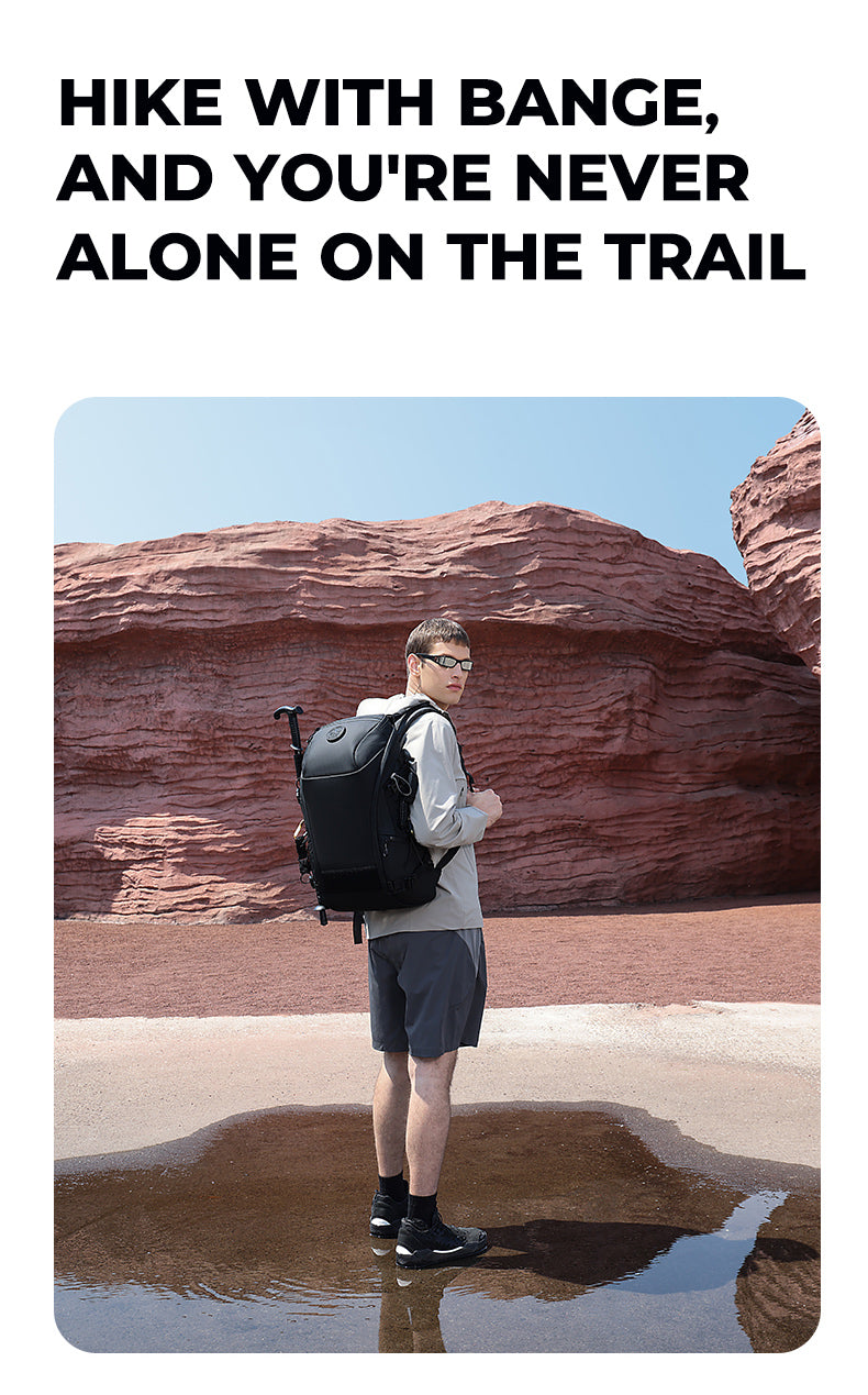 BANGE 2025 Waterproof Outdoor Backpack for Hiking, Camping, Travel 2