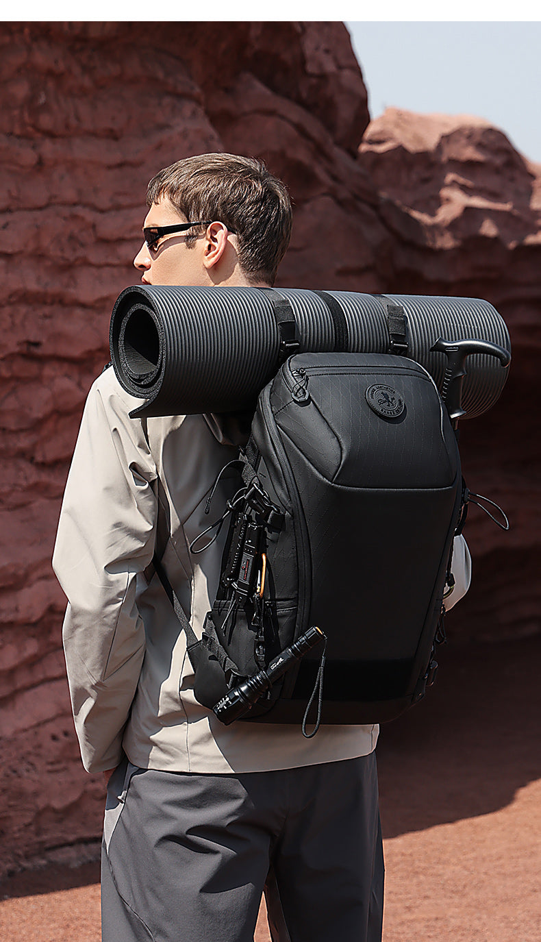 BANGE 2025 Waterproof Outdoor Backpack for Hiking, Camping, Travel 3