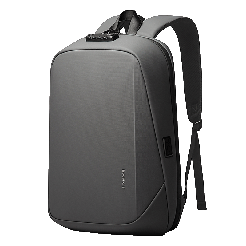 BANGE Anti-Theft Hard Shell Backpack with TSA Lock and USB Port 10