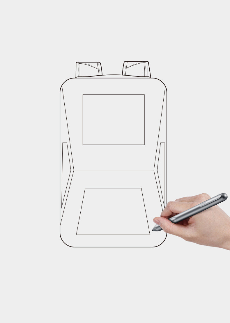 BANGE Expandable Anti-Theft Hard Shell Backpack with USB Port and Organizer 3