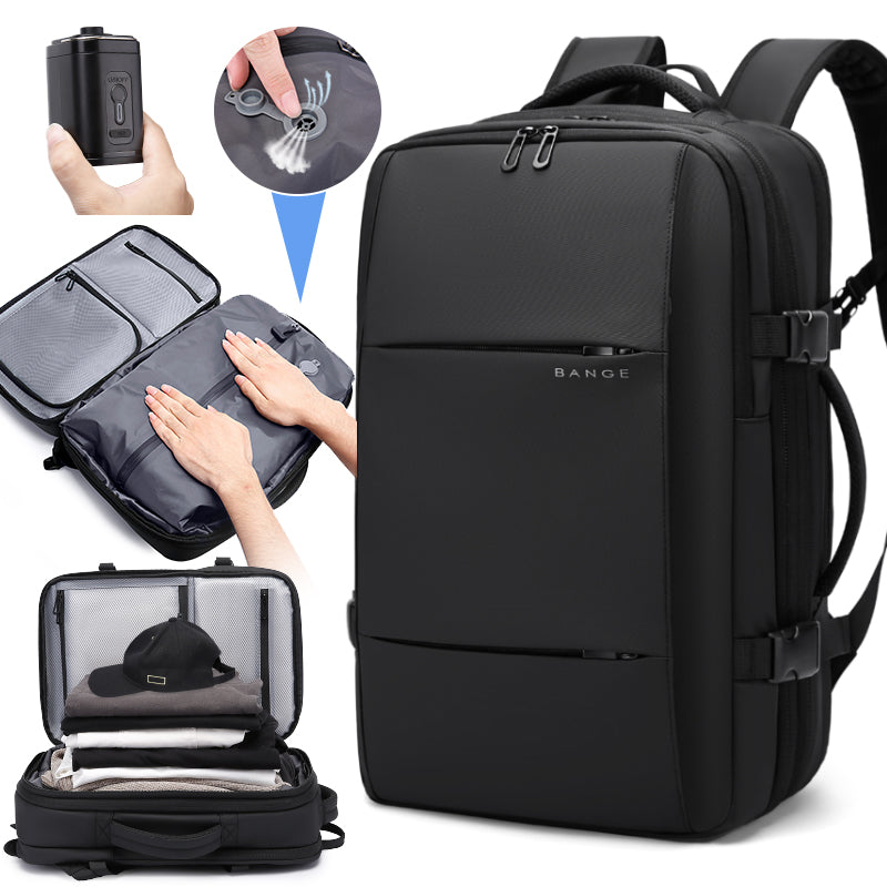 BANGE Hot Sale New Arrival 50L TSA Lock Waterproof Men Vacuum Compression 0