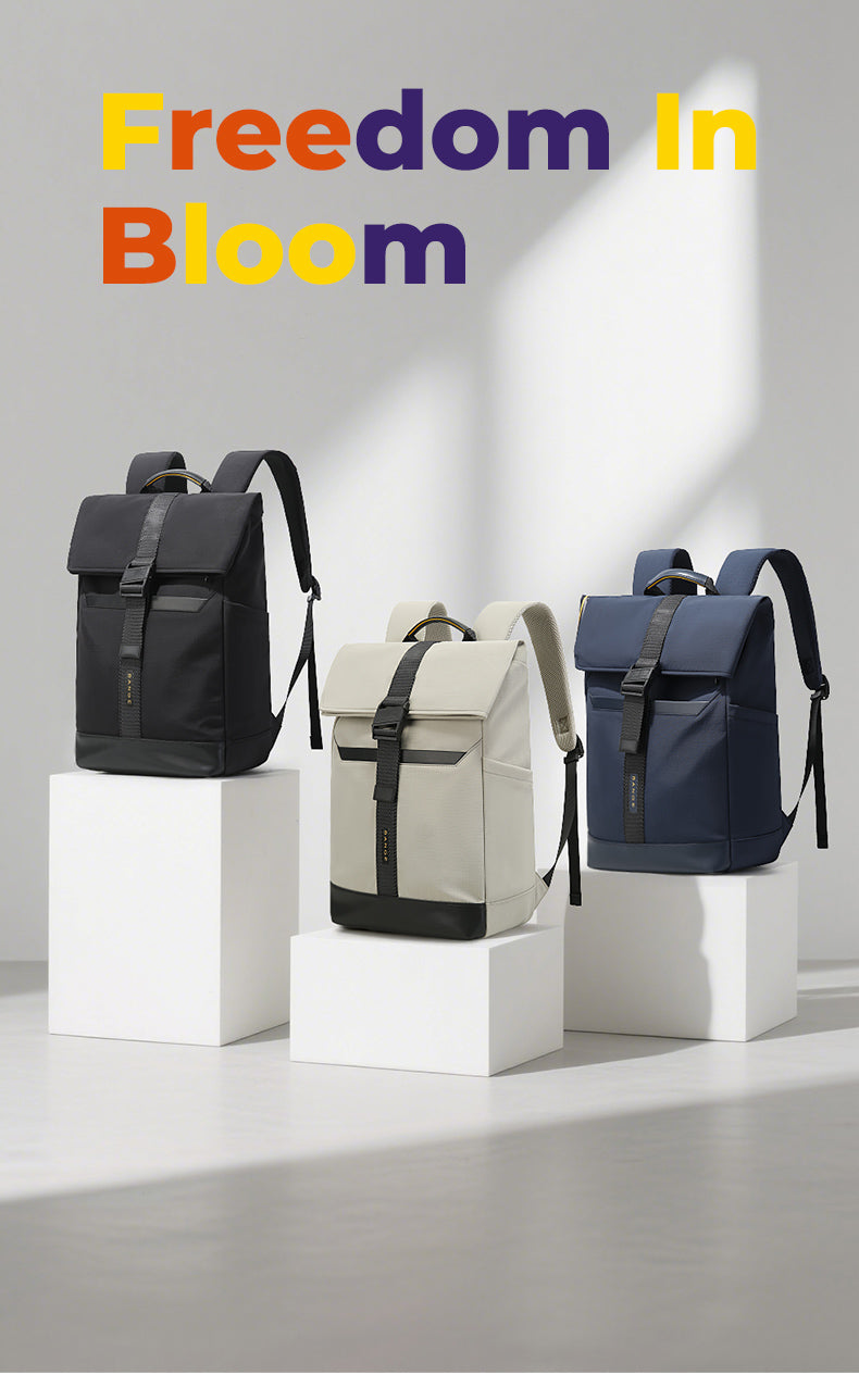 BANGE NEWS Waterproof, lightweight roll-top backpack for the way to school 1