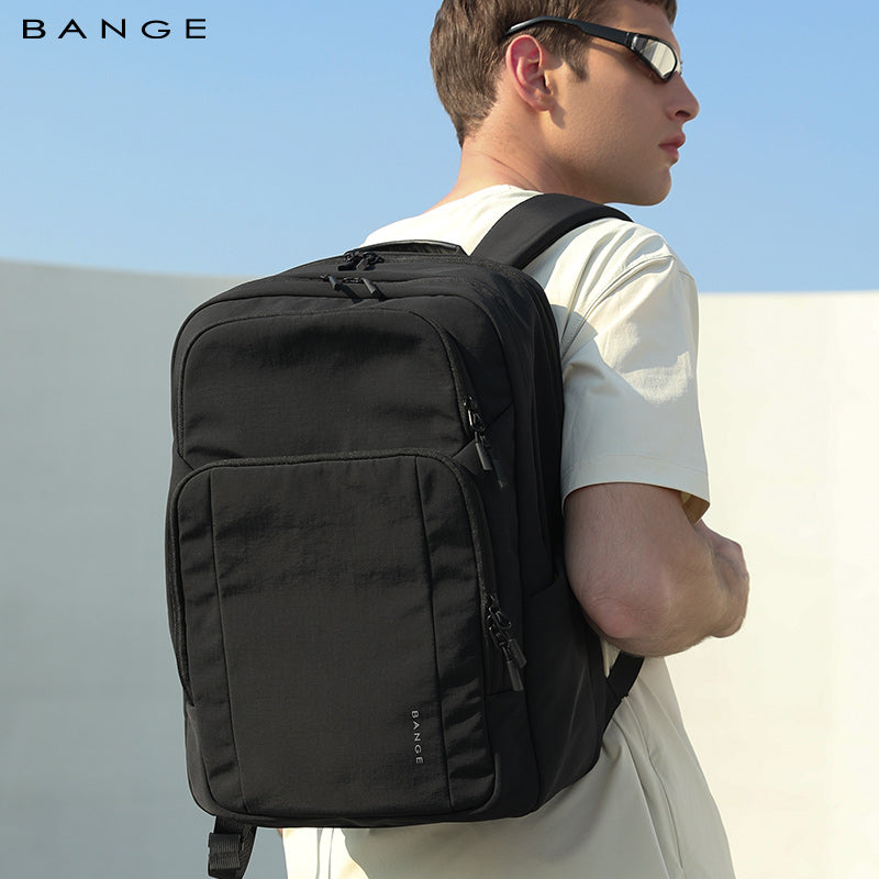 BANGE New Travel Waterproof Soft Lightweight Student Casual Bag Men Laptop Backpack 0
