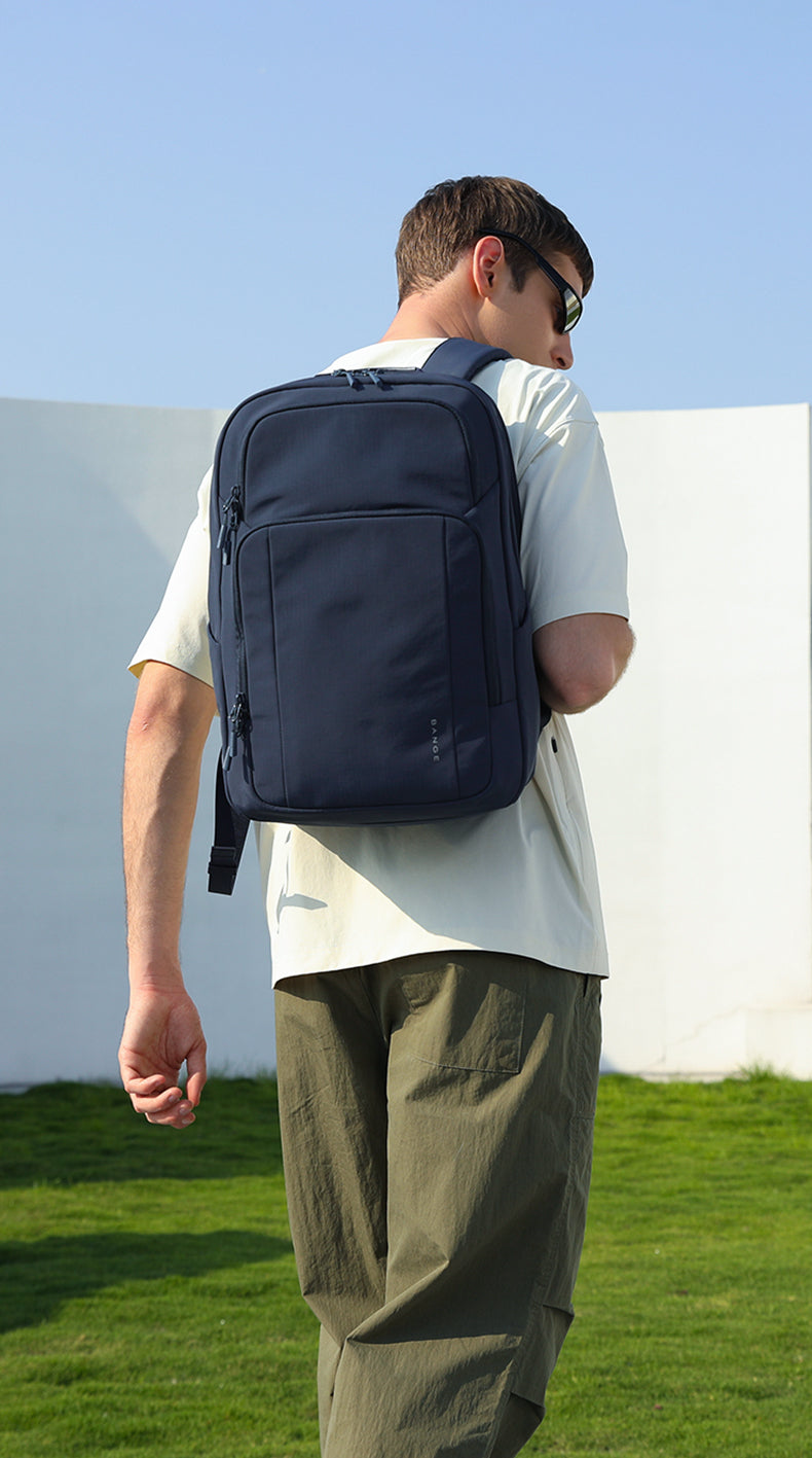 BANGE New Travel Waterproof Soft Lightweight Student Casual Bag Men Laptop Backpack 6
