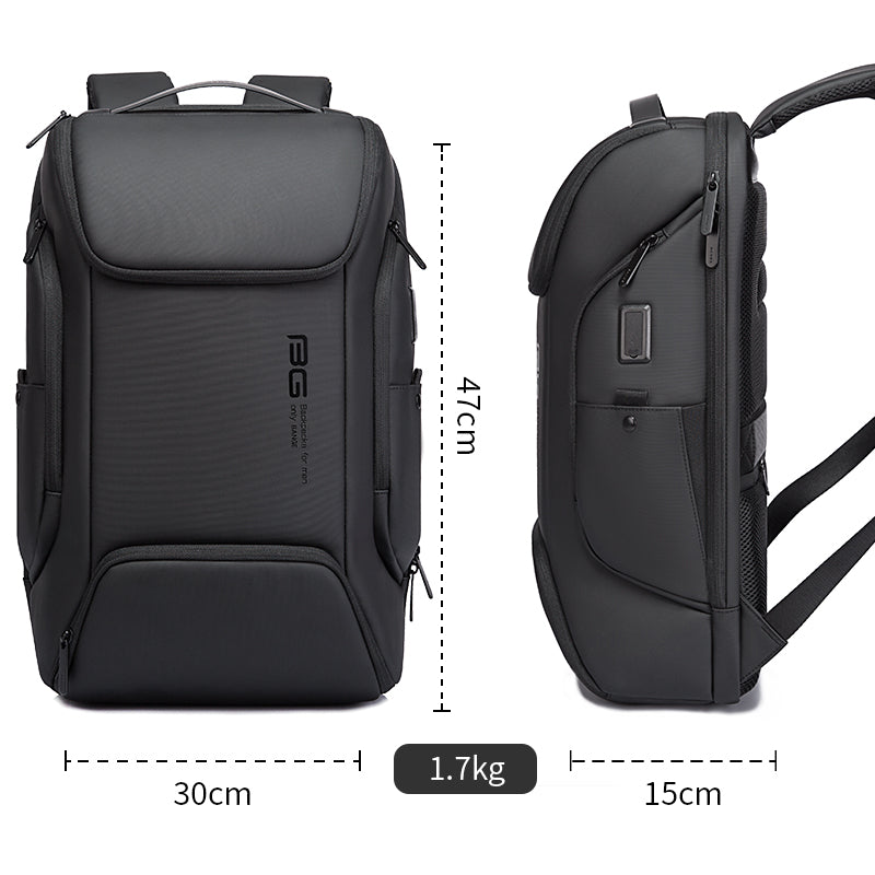 BANGE New USB Charging Port Fits 15.6 Inch Laptop Backpack for Men 3