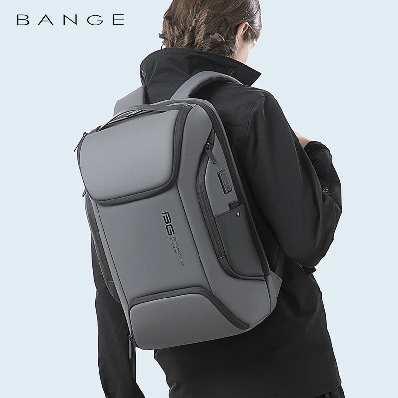 BANGE New USB Charging Port Fits 15.6 Inch Laptop Backpack for Men 6