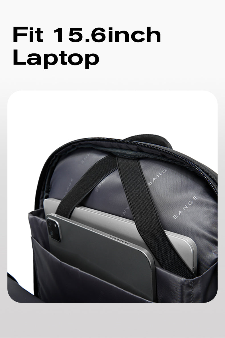 BANGE Urban Stylish Laptop Backpack 15.6 inch for Business and Daily Commuting 7
