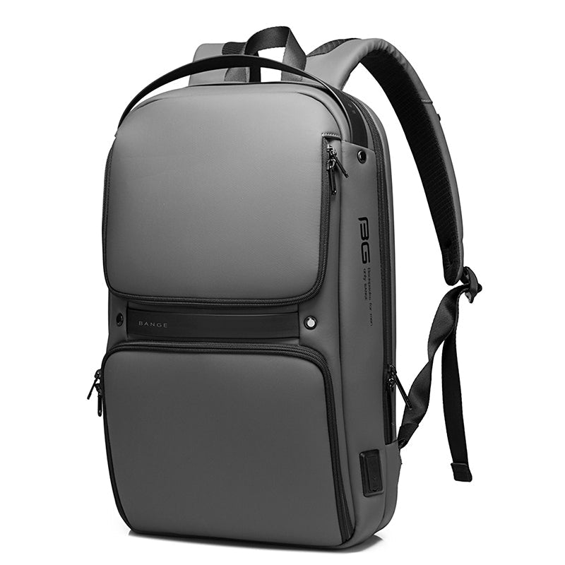 BANGE fashionable slim waterproof laptop backpack for men, fits 15.6 inches 5