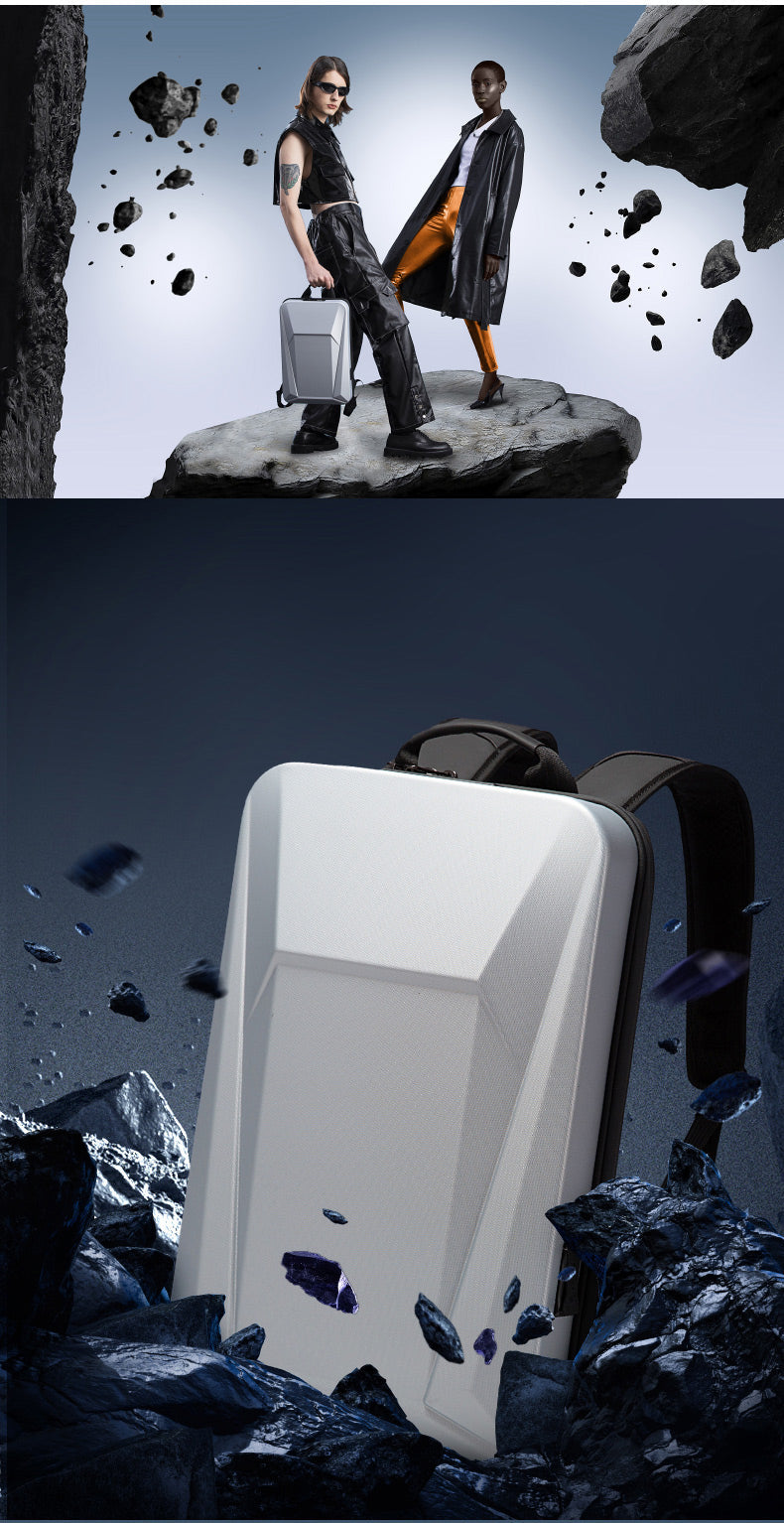 BANGE hard-shell laptop backpack with TSA lock 2