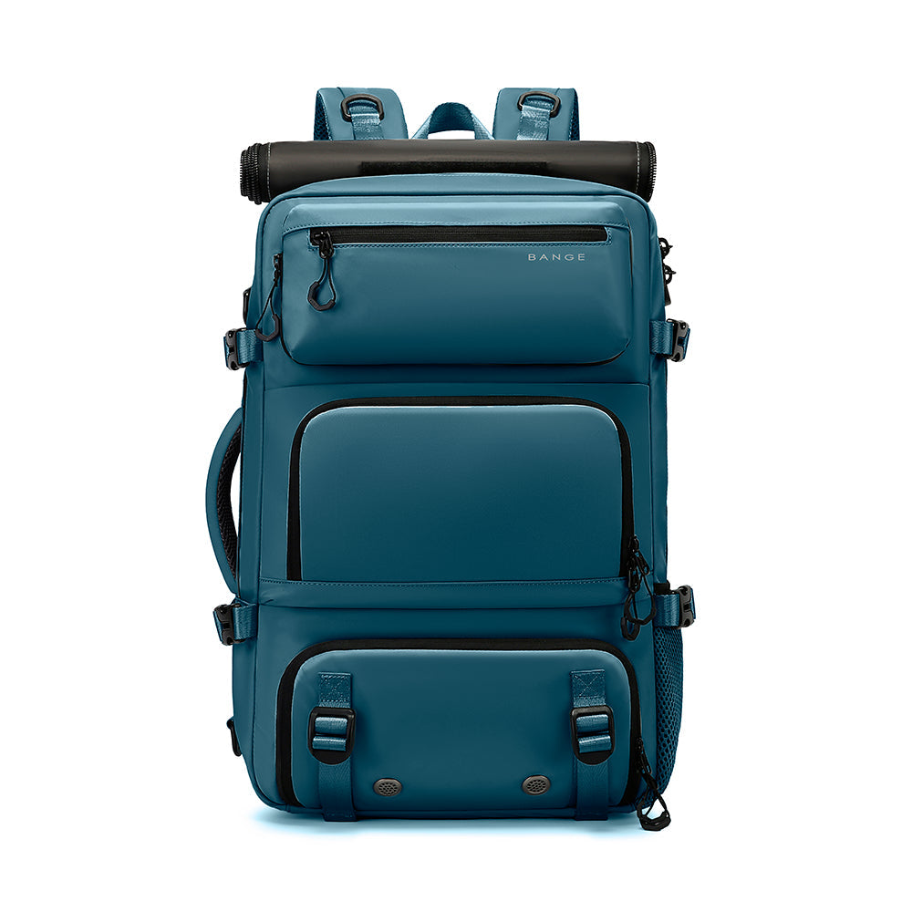 BANGE multifunctional travel backpack with removable anti-theft protection and shoe compartments 9