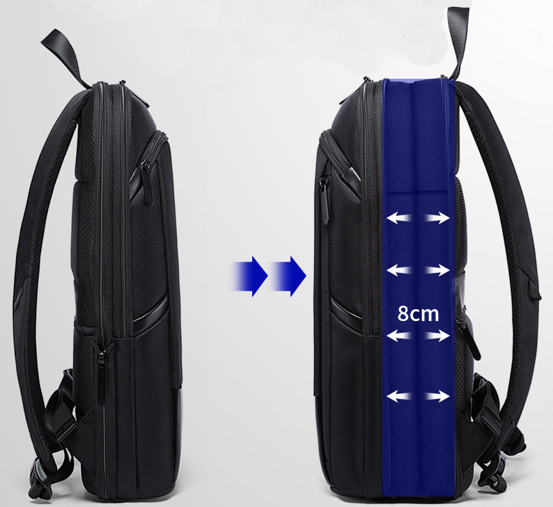 Bange Laptop Backpack 15 inch Super Slim Extension Men's Anti-theft Backpack 4