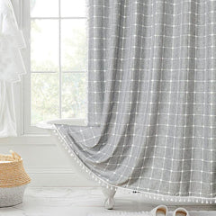 Boho Farmhouse Shower Curtain 1