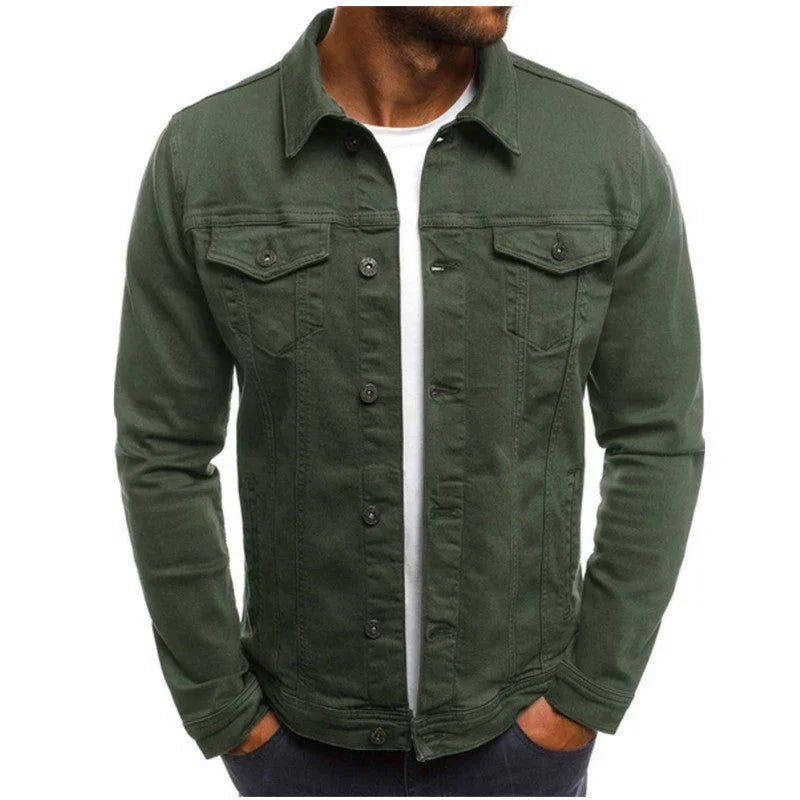 Button Down Jacket for Men | Front Pockets 5