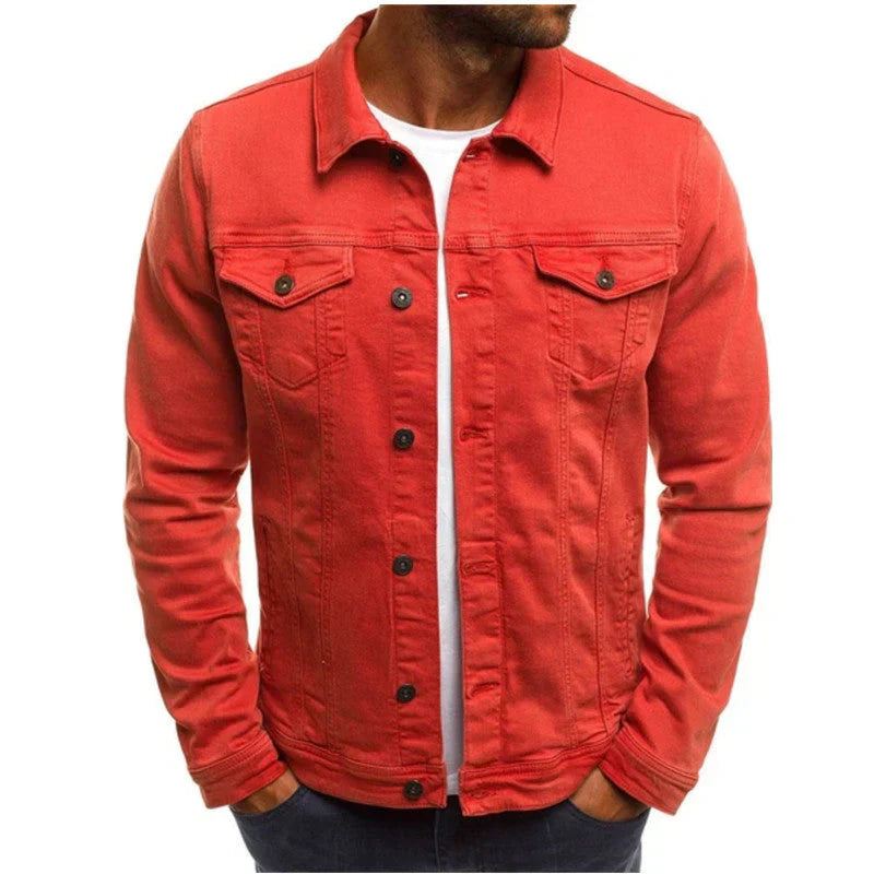 Button Down Jacket for Men | Front Pockets 6