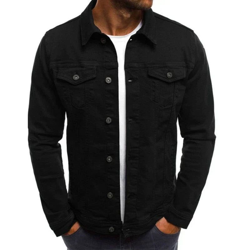 Button Down Jacket for Men | Front Pockets 7