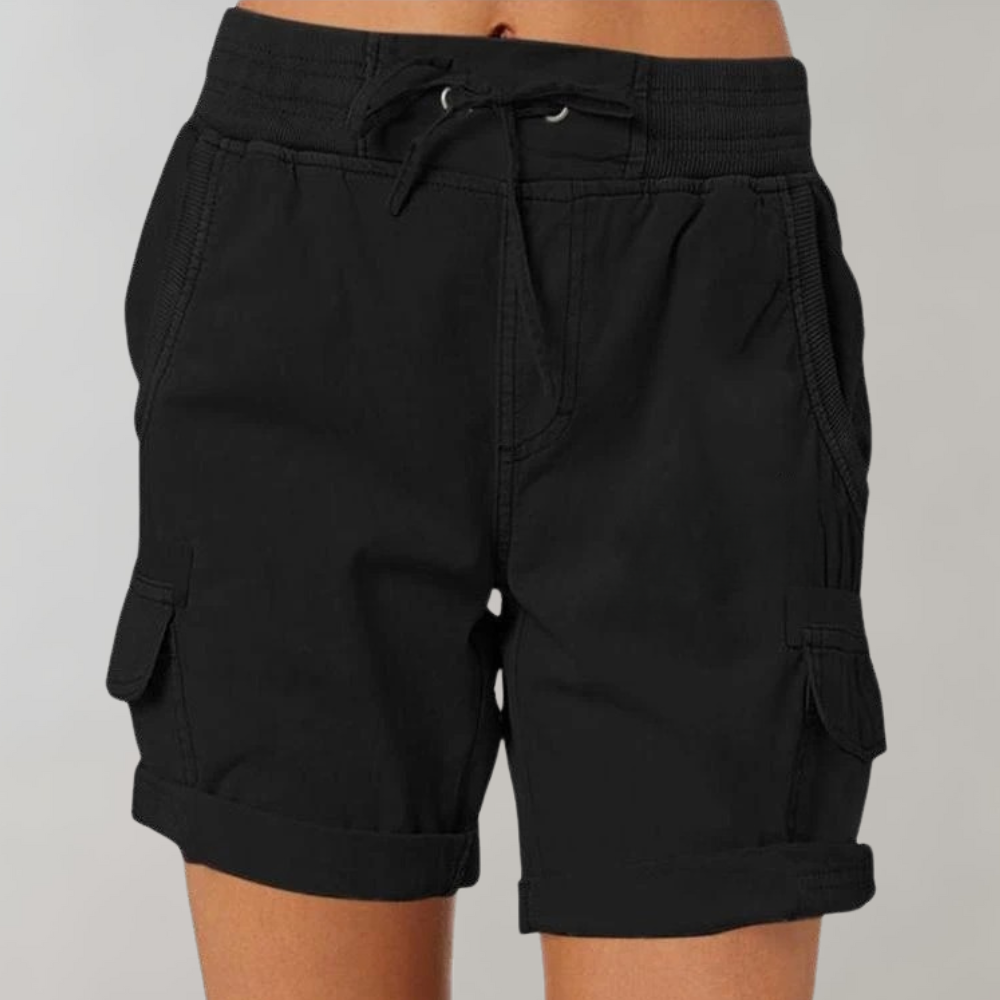 Dorothy | Women's High-Waisted Shorts-5
