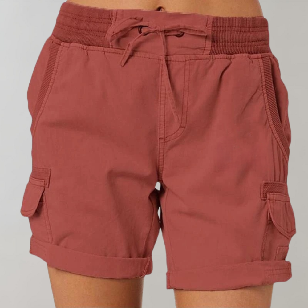 Dorothy | Women's High-Waisted Shorts-6