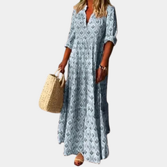 Elora | Stylish and Comfortable Spring Maxi Dress-3