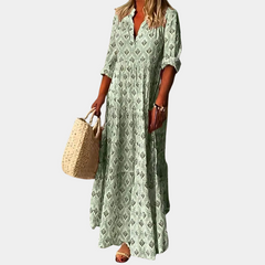 Elora | Stylish and Comfortable Spring Maxi Dress-4